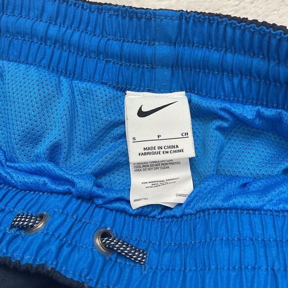 nike mens 8" shorts sz small blue large Swoosh‎ graphic Nike Athletic Shorts - Picture 7 of 10